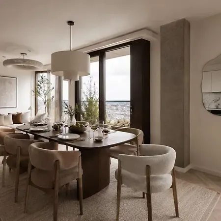 Velholdt Og Hyggelig Til En Skon Familieferie Apartament
